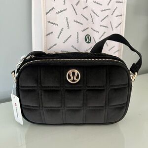 Lululemon Quilted Velour Camera Bag